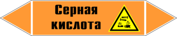 Маркировка трубопровода "серная кислота" (k29, пленка, 358х74 мм)" - Маркировка трубопроводов - Маркировки трубопроводов "КИСЛОТА" - Магазин охраны труда и техники безопасности stroiplakat.ru